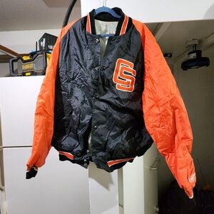 Mens college letterman jacket